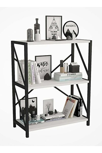 AGD Console Table, side table with 3-level storage shelves