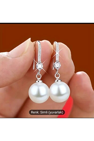 ORGANICYOU YIWUSHI Şık Oval Gözyaşı Kolye Küpeler, Parti ve Sevgililer Günü için Alaşım Gelin Takıları