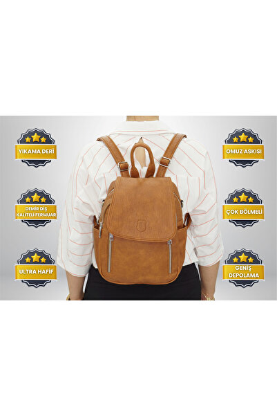 HKY High Quality Multi-Compartment Women's Backpack
