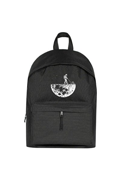 CrowsGate Rucsac Moon Life Culoare Neagră