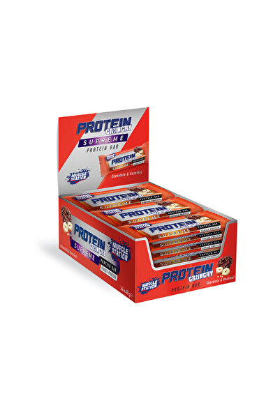 Muscle Station Musclestation Supreme Fındıklı cikolatallı Crunchy 24'lü Kutu