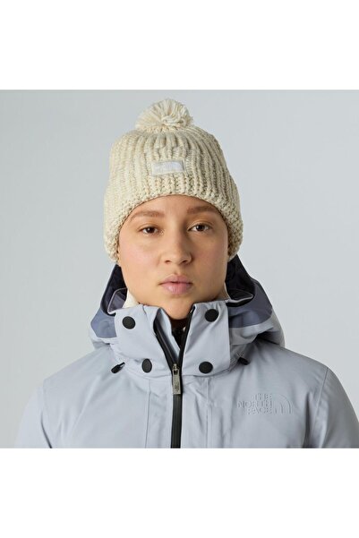 THE NORTH FACE COZY CHUNKY CABIN BEANIE Unisex Beanie NF0A887W86I1 Λευκό-STD