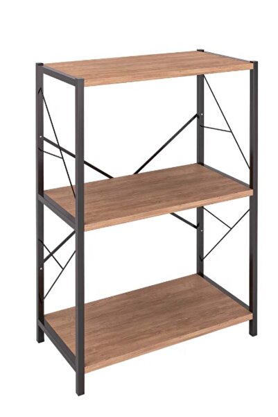 AGD Entrance table with modern design, coffee corner table, side table, bookcase consisting of 3 woo