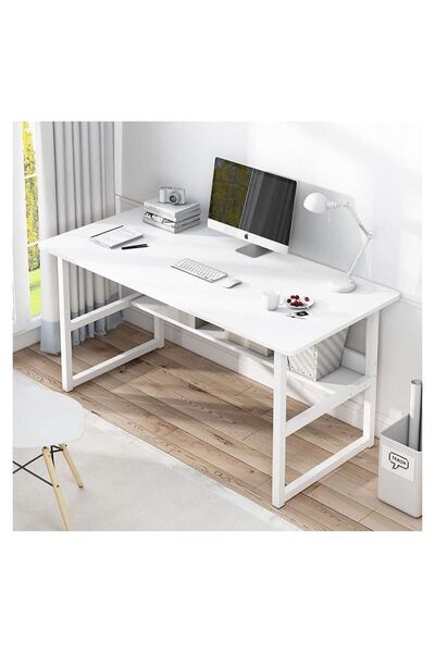 AGD مكتب كتابة بسيط وطاولة كمبيوتر حديثة للمكتب المنزلي