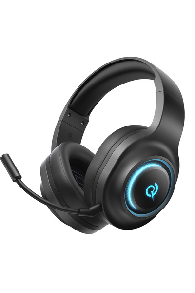 QCY HeroaD V200 RGB 7.1 Kablosuz Gaming Oyuncu Kulaklığı 3 Modlu (BT, 2.4Ghz, Type-C) PC - PS5