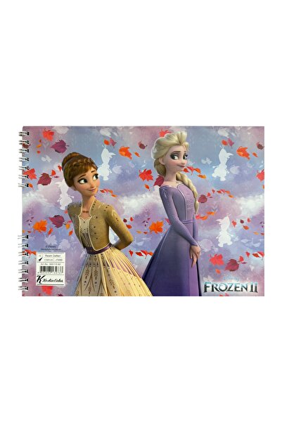 KESKİN COLOR دفتر رسم فاخر بدون خطوط حلزونية مجمدة 15 ورقة مقاس 17x24 - قطعة واحدة