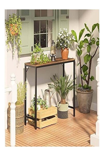 AGD طاولة كمبيوتر عالية للكتابة وللأماكن الضيقة وغرف المعيشة والطعام - إطار م...