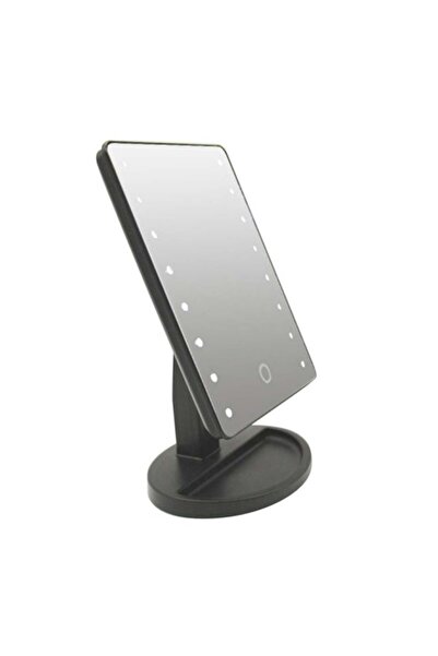 CoolBaby مرآة مكياج LED سوداء/شفافة