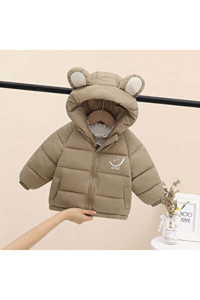 Superbaby Cream fleece jacket for children - Smiley