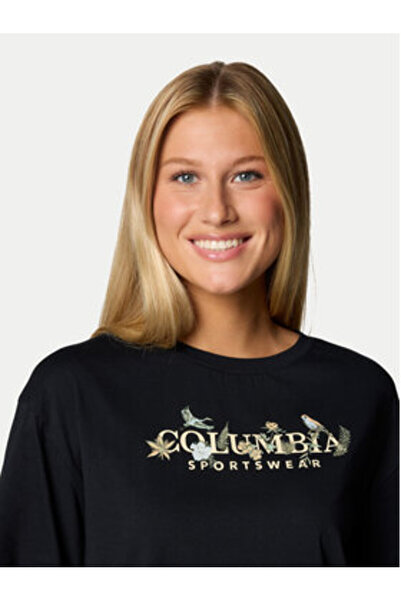 Columbia Γυναικείο T-Shirt 2119991 Μαύρο