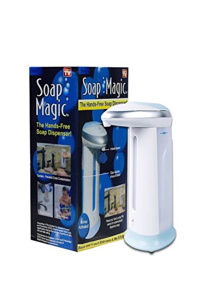 AGD Soap Magic Hands Soap Dispenser silver 2.36inch