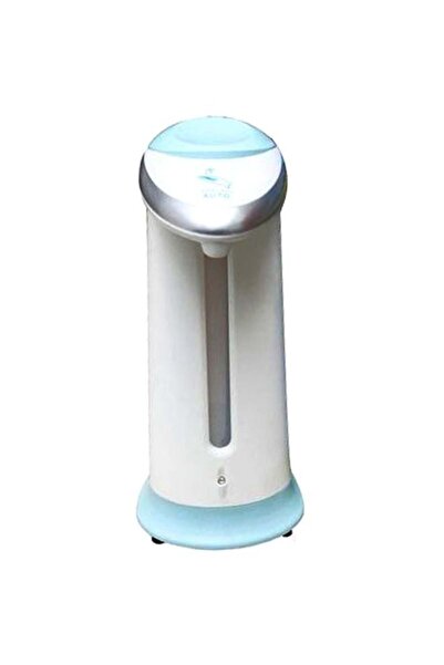 Generic Plastic Soap Dispenser White/Blue/Silver