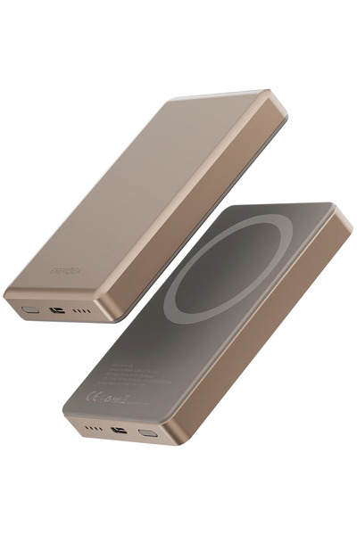 Energea AluPac 10K 10.000 mAh 20W Type-C ve 15W Kablosuz Şarj Çıkışlı PD Hızl...