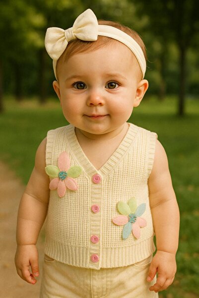 meriç bebe - bütün çocuklar melektir. mrc Бебешка момичешка сако с флорални мотиви, изплетено в Солун - 1-5 години