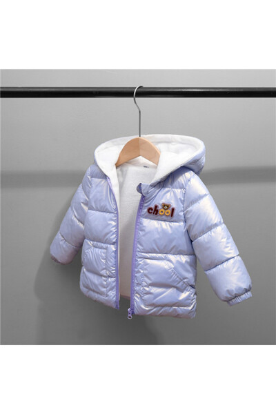 Superbaby Gray fleece jacket for children - Chool
