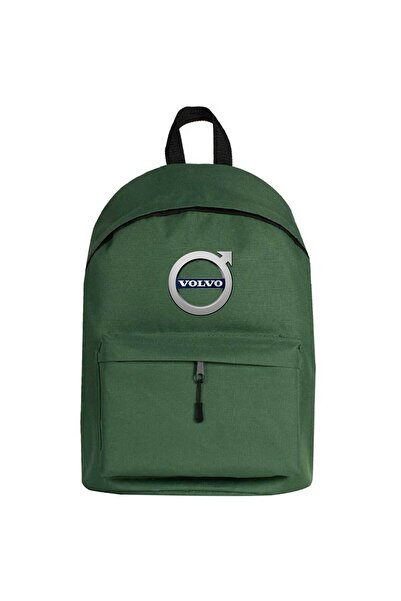 CrowsGate Rucsac cu logo Volvo Culoare verde