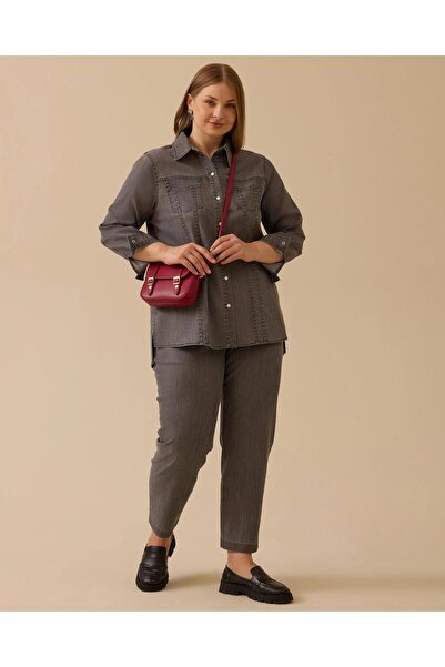 Gala-Xi 10002522214004 GALAXİ GÜNLÜK GÖMLEK