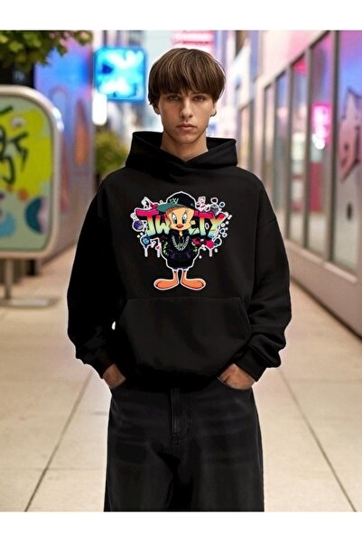 Wish BF Hanorac unisex pentru bărbați/femei TWEETY COOL Colorat personalizat ...