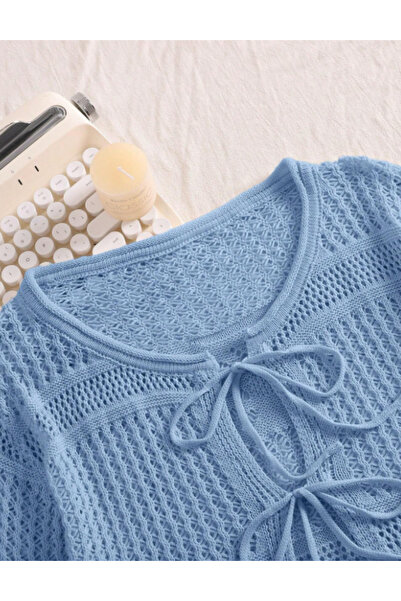 Sheya Curve+ Cardigan, blue