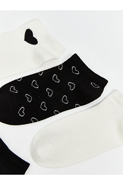 LC Waikiki New Season Printed Women's Booties Socks, Pack of 5