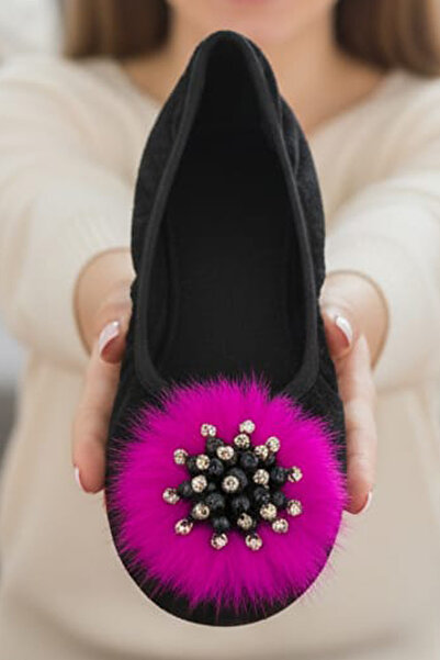 CEYDA SHOES حذاء مخملي فاخر، حذاء للحج والعمرة، هدية، زينة يومية، حذاء مزين ب...