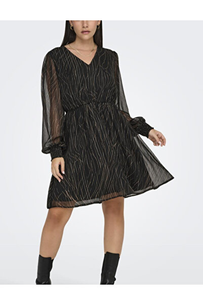 JDY mini dress, black