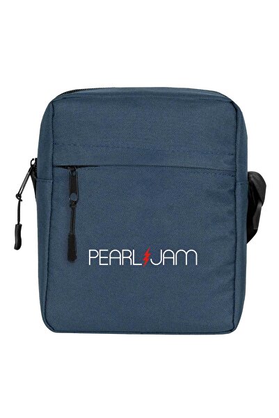 CrowsGate Geantă de umăr Pearl Jam Lighting Culoare bleumarin