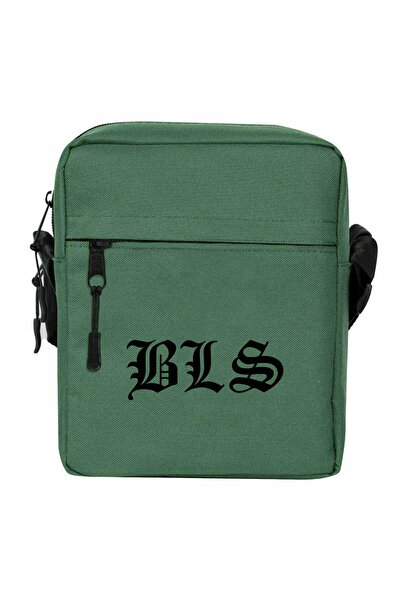 CrowsGate حقيبة كتف بلاك ليبل سوسايتي BLS باللون الأخضر
