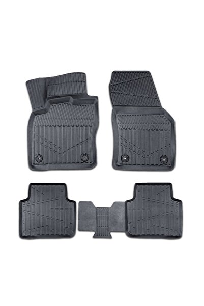 DELUXETUNING Set covorase auto cauciuc Seat Taracco 2018->, forma tavita 3D