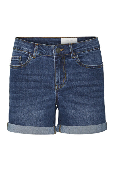 Noisy May denim shorts, blue
