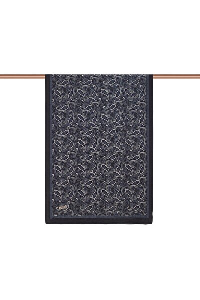 ipekevi Şal Tensel cu model Mesopotamia 02883-Negru