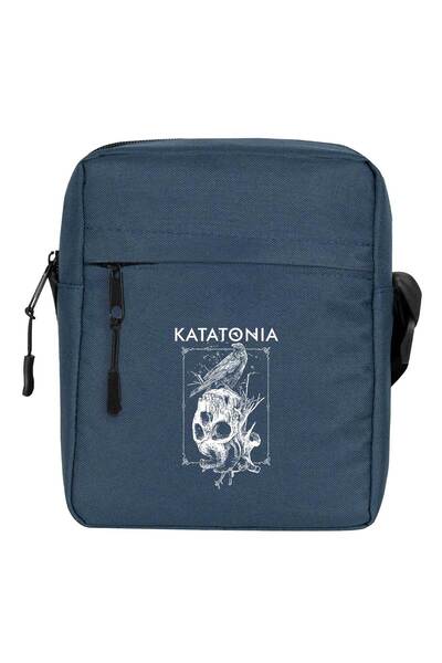 CrowsGate Geantă de umăr Katatonia Crow Culoare bleumarin