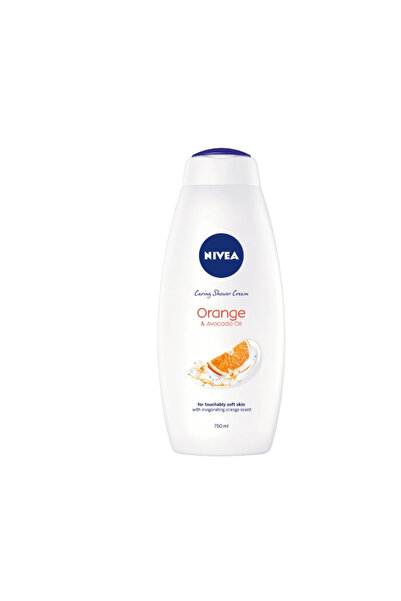 NIVEA Gel De Dus Care & Orange, 750 ml