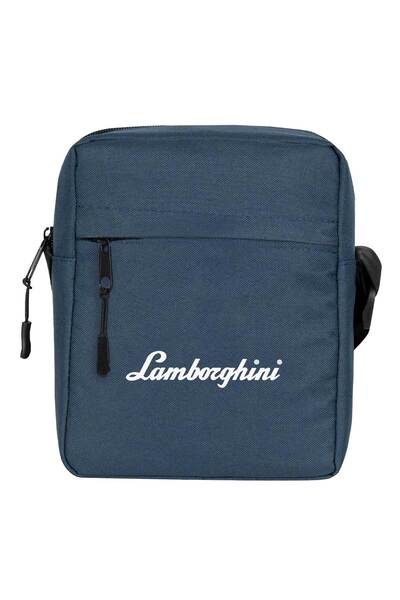 CrowsGate حقيبة كتف لامبورغيني تيكس بلون أزرق داكن