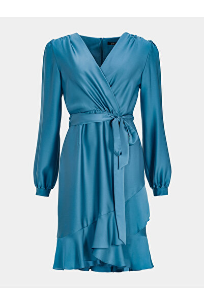 Swing Γυναικείο Φόρεμα Κοκτέιλ 5AG06500 Μπλε