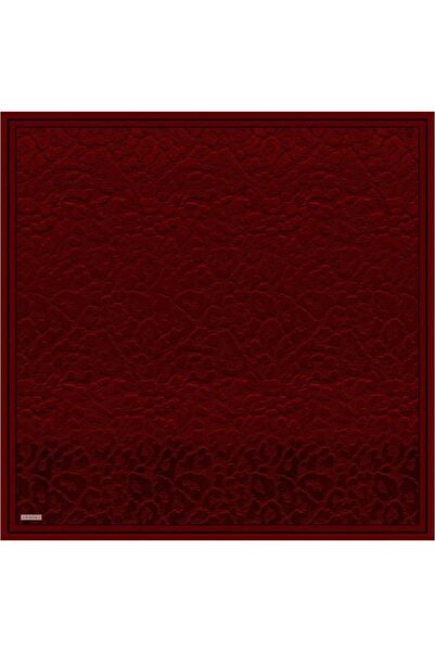 Armine Μεταξωτό κασκόλ Sura IST 9408 - 52 Βουργουνδίας Γεωμετρικό σχέδιο