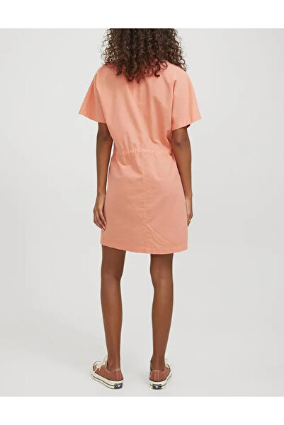 JDY mini dress, coral