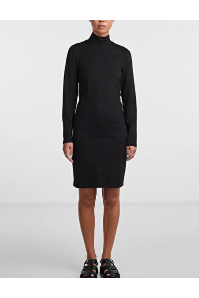 PIECES mini dress, black