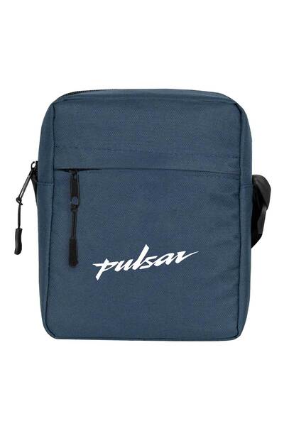 CrowsGate Pulsar Logo Shoulder Bag Navy Blue Color