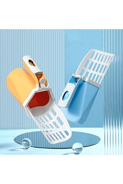 Golden cat Litter Scoop with Holder and 15 Refill Bags Free, Medium Size