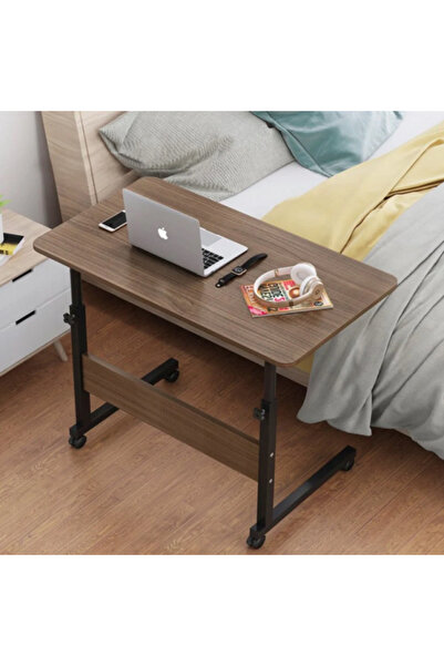 Un Movable Height Adjustable Laptop Table (60*85cm) Brown