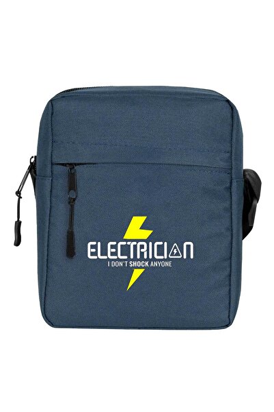 CrowsGate Elektrikçi Omuz Çantası Lacivert Renk