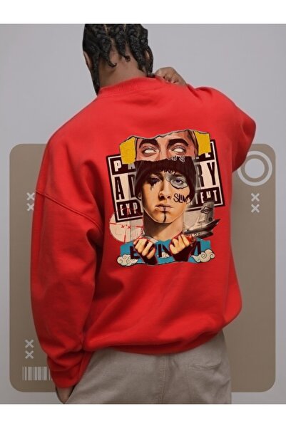 Wish BF Hanorac unisex pentru bărbați/femei EMINEM Back Colorful Special cu i...