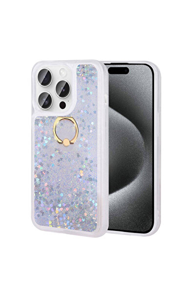 toyigoo حافظة تايجو ميلس متوافقة مع هاتف آيفون 15 برو - فضي