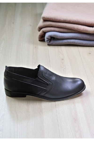 Özsoylu Ayakkabı Konay 6509 Genuine Leather Large Size Men's Shoes