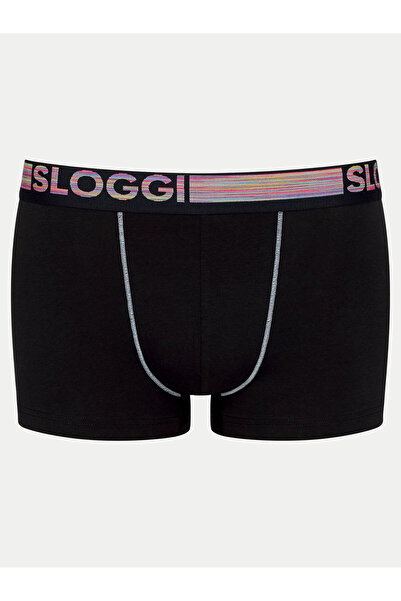 SLOGGI Σετ 2 ζευγαριών ανδρικών μποξεράκια 10218485 Μαύρο