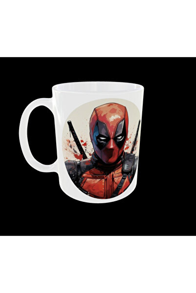 Home كأس بتصميم البطل الخارق من مارفل مع شخصية ديدبول