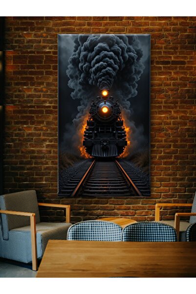 ESLEM KARA TREN BASKI KANVAS TABLO