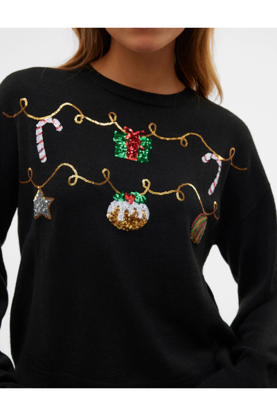 Vero Moda sweater, black