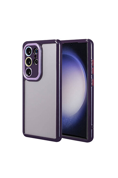 toyigoo Galaxy S23 Ultra Case with Camera Protection, Colorful Edge and Frame...